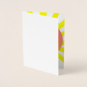 Happy Easter foil card 箔カード (正面)