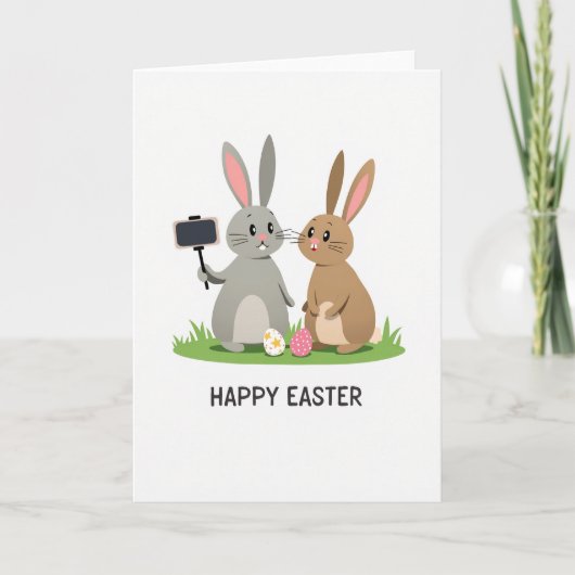 Happy Easter Friends Card カード (正面)