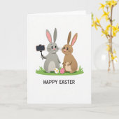 Happy Easter Friends Card カード (黄色い花)