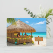 Happy Easter from Florida Tiki Hut on Beach シーズンカード (スタンド正面)