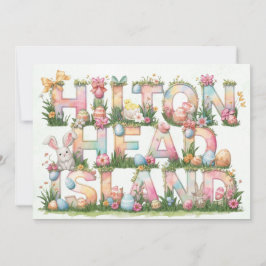 Happy Easter from Hilton Head Island シーズンカード
