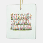 Happy Easter from Hilton Head Island セラミックオーナメント (左)