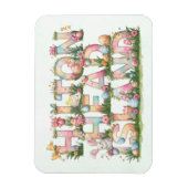 Happy Easter from Hilton Head Island マグネット (縦)