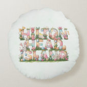 Happy Easter from Hilton Head Island ラウンドクッション (裏面)