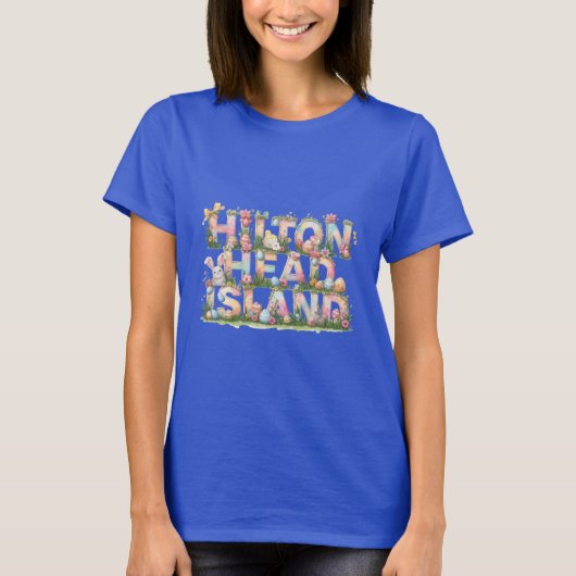 Happy Easter from Hilton Head Island Tシャツ (正面)