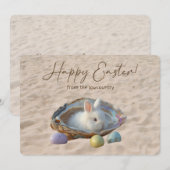 Happy Easter from the Lowcountry Oyster Shell シーズンカード (正面/裏面)