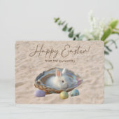 Happy Easter from the Lowcountry Oyster Shell シーズンカード (スタンド正面)