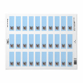 Happy Easter Fuzzy & Feather Friends ラベル (フルシート)