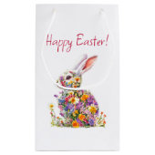 Happy Easter gift bag スモールペーパーバッグ (裏面)