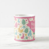 Happy Easter Godmother bunny Mug コーヒーマグカップ (中央)
