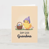 Happy Easter Grandma Greeting Card カード (正面)