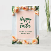 Happy Easter Grandson Wife Card カード (正面)