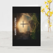 Happy Easter Greeting Card カード (黄色い花)