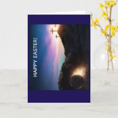 Happy Easter Greeting Card カード (黄色い花)