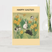 Happy Easter Greeting Card カード (正面)