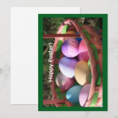 Happy Easter Greeting Card シーズンカード (正面/裏面)
