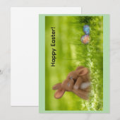Happy Easter Greeting Card シーズンカード (正面/裏面)