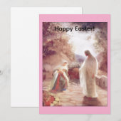 Happy Easter Greeting Card シーズンカード (正面/裏面)