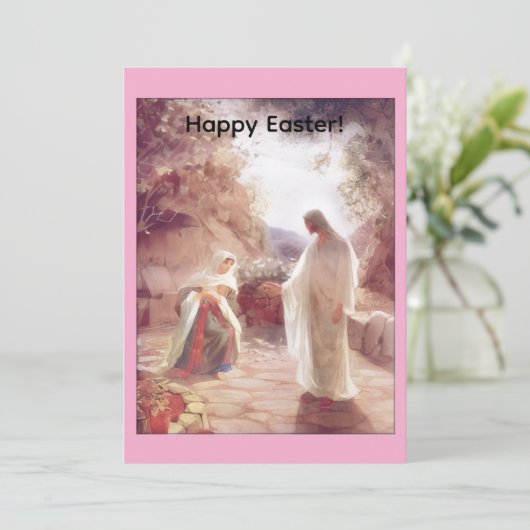 Happy Easter Greeting Card シーズンカード (スタンド正面)