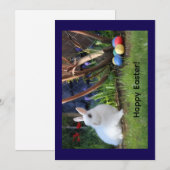 Happy Easter Greeting Card シーズンカード (正面/裏面)