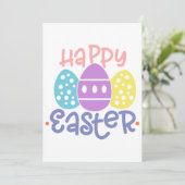 Happy Easter Greeting Card シーズンカード (スタンド正面)
