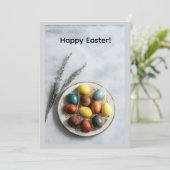 Happy Easter Greeting Card シーズンカード (スタンド正面)