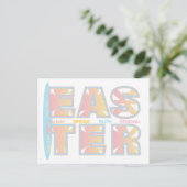 Happy Easter Greeting Card シーズンポストカード (スタンド正面)