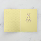 Happy Easter Happy Spring  カード (内部)