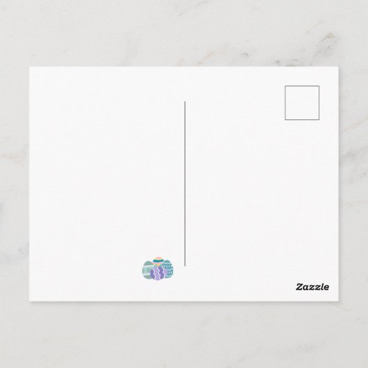 Happy Easter holidays  ポストカード (裏面)