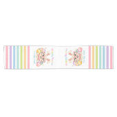 Happy Easter I'm Egg-cited Bunny  ショートテーブルランナー (横)