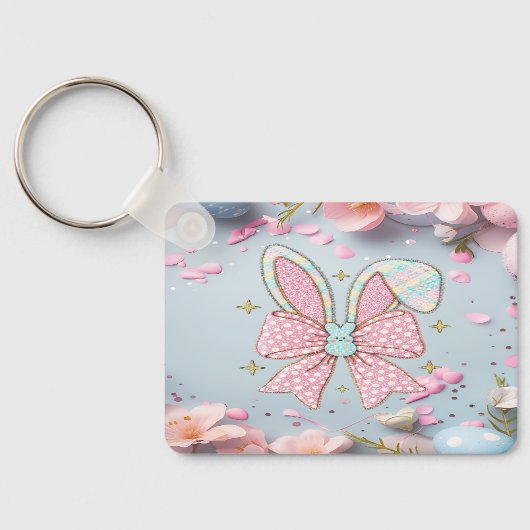 Happy Easter "Latch Yarn" キーホルダー (裏面)