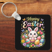 Happy Easter Little Bunny キーホルダー (正面)