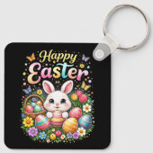 Happy Easter Little Bunny キーホルダー (裏面)
