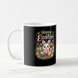 Happy Easter Little Bunny コーヒーマグカップ