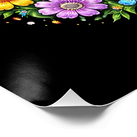 Happy Easter Little Bunny ポスター (コーナー)