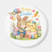 Happy Easter Magnet マグネット (正面)