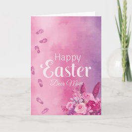 Happy Easter Mom , Personalized Easter Baby prints シーズンカード