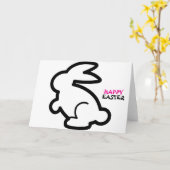 Happy Easter Ostern カード (黄色い花)