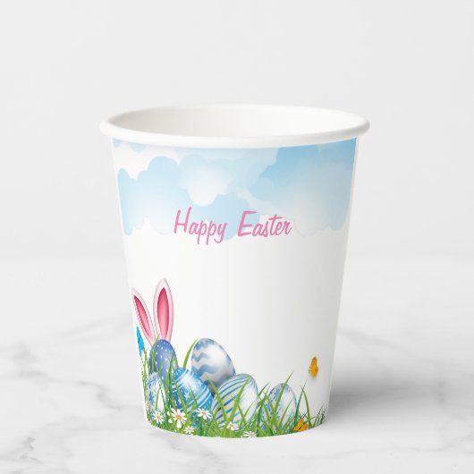Happy  Easter Paper cup 紙コップ (正面)