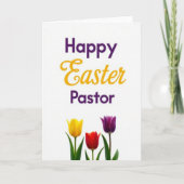 Happy Easter Pastor Card カード (正面)