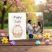 Happy Easter Photo Card カード