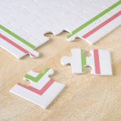 Happy Easter Pink Glazed Sliced Ham Platter ジグソーパズル (側面)