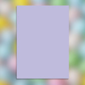 Happy Easter Plaid One Photo Purple Blue Pastel シーズンカード