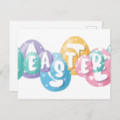 Happy  Easter Postcard ポストカード (正面/裏面)