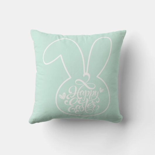 Happy Easter Rabbit クッション (裏面)