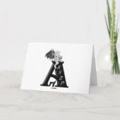 Happy Easter! Rabbit, Chick and Puppy シーズンカード (裏面)