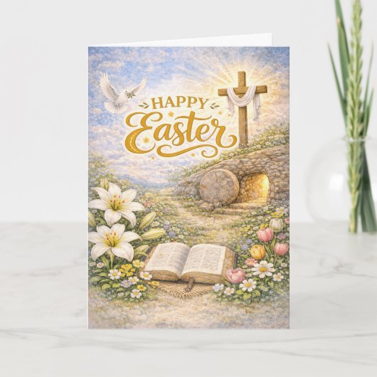 Happy Easter Resurrection Promise シーズンカード (正面)