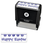 Happy Easter Rubber Stamp セルフインキングスタンプ (インサイチュ)
