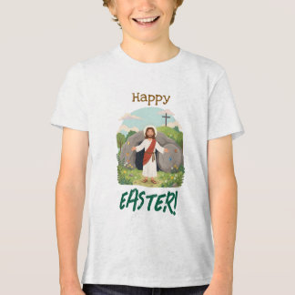 Happy Easter Season Well Wishes Good Friday トライブレンドＴシャツ