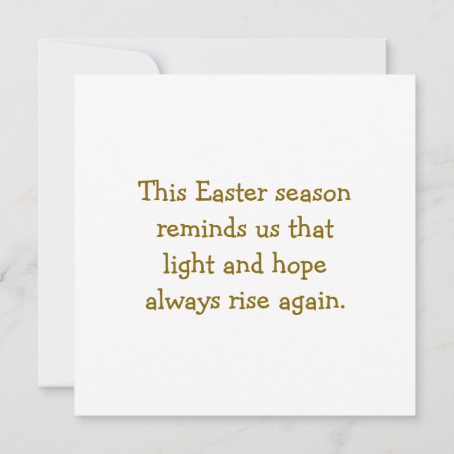 Happy Easter Season Well Wishes Good Friday Messag (裏面)